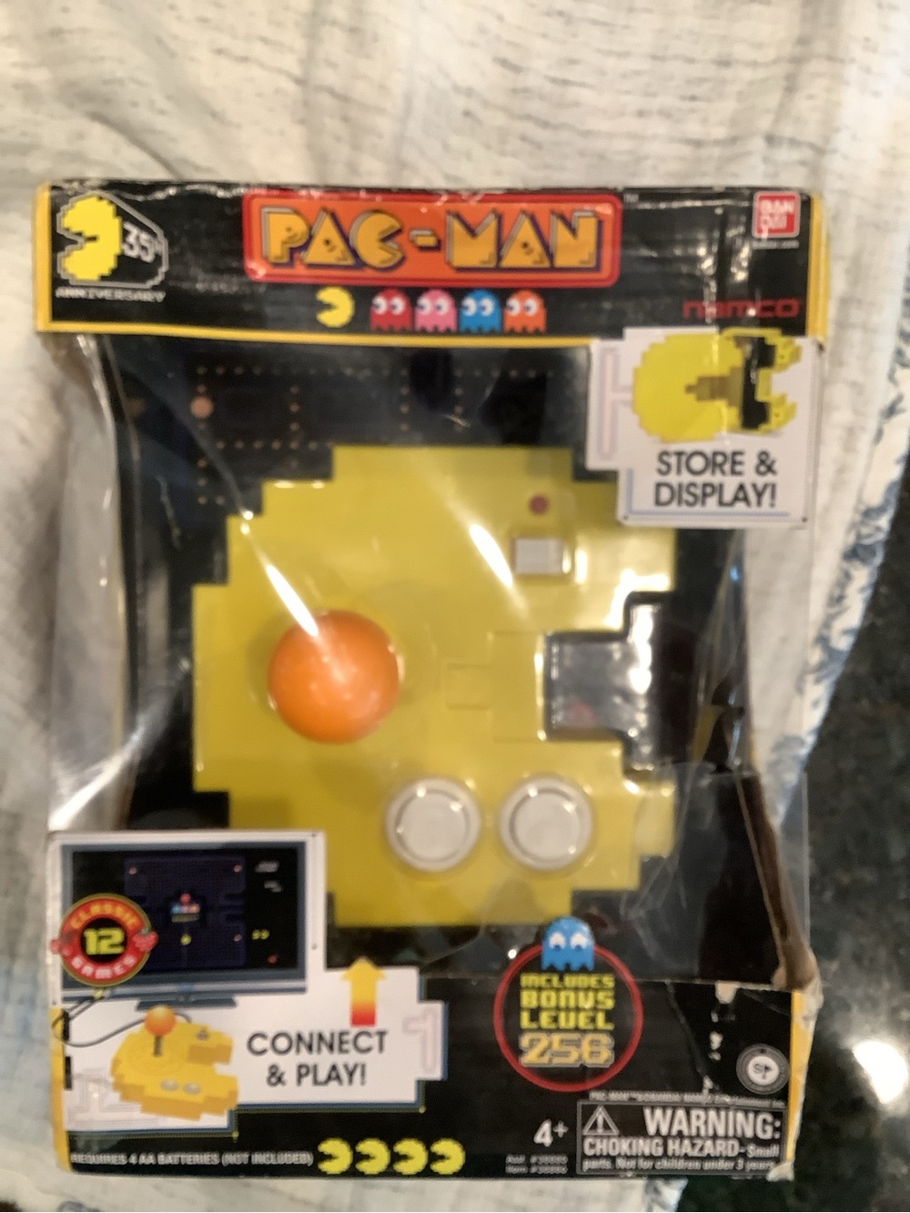 New In Box (box a little crushed) Connect & Play Controller PAC Man